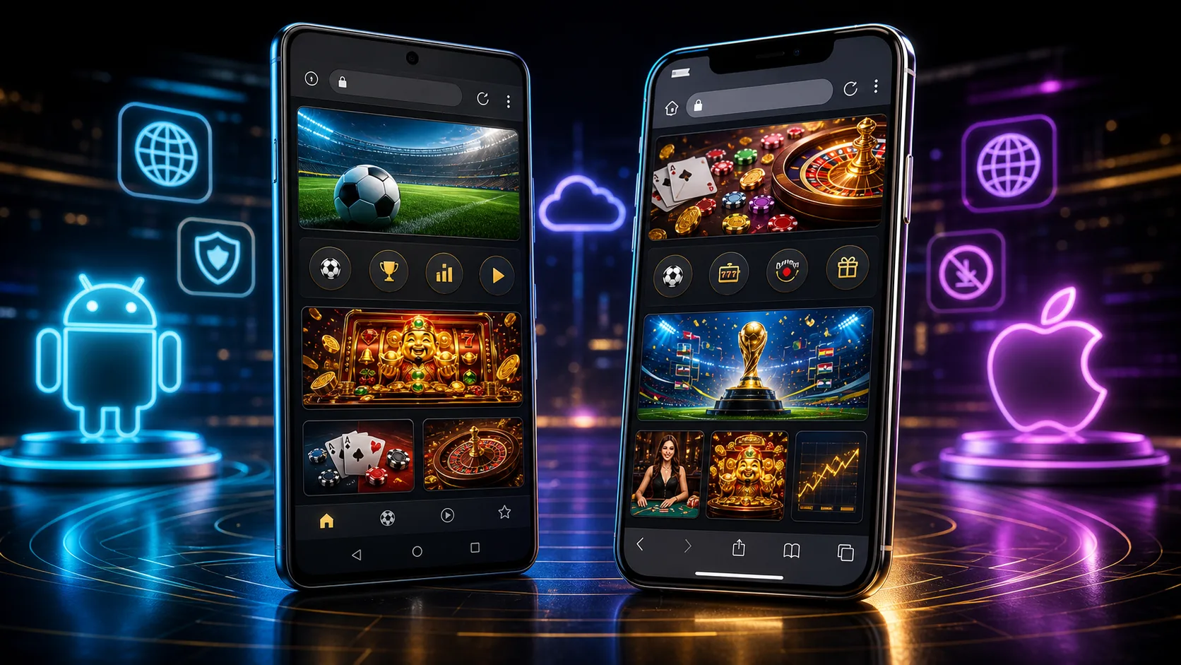 Experiência partypoker compatível com Android e iOS no navegador mobile